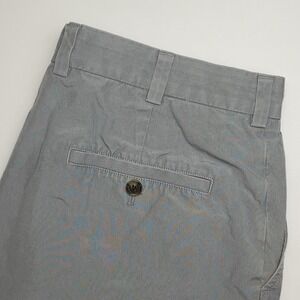 Brooks Brothers Clark‎ Chino Pants Mens 35x32(31"L) Gray Lightweight Supima READ